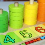 count, education, wooden toy